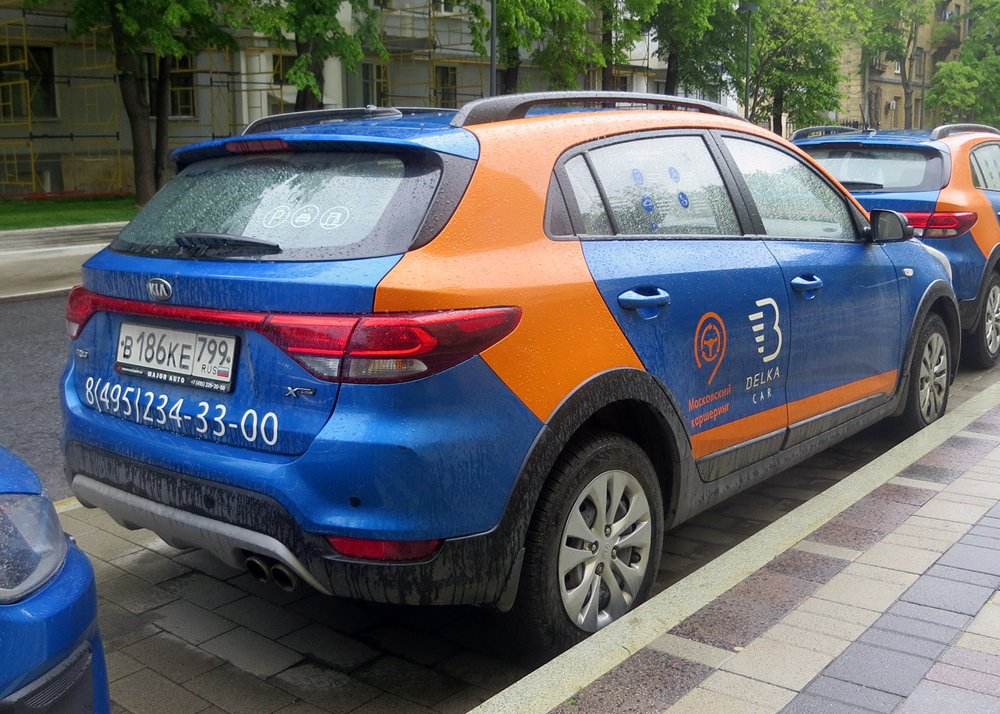 Москва, KIA Rio № В 186 КЕ 799