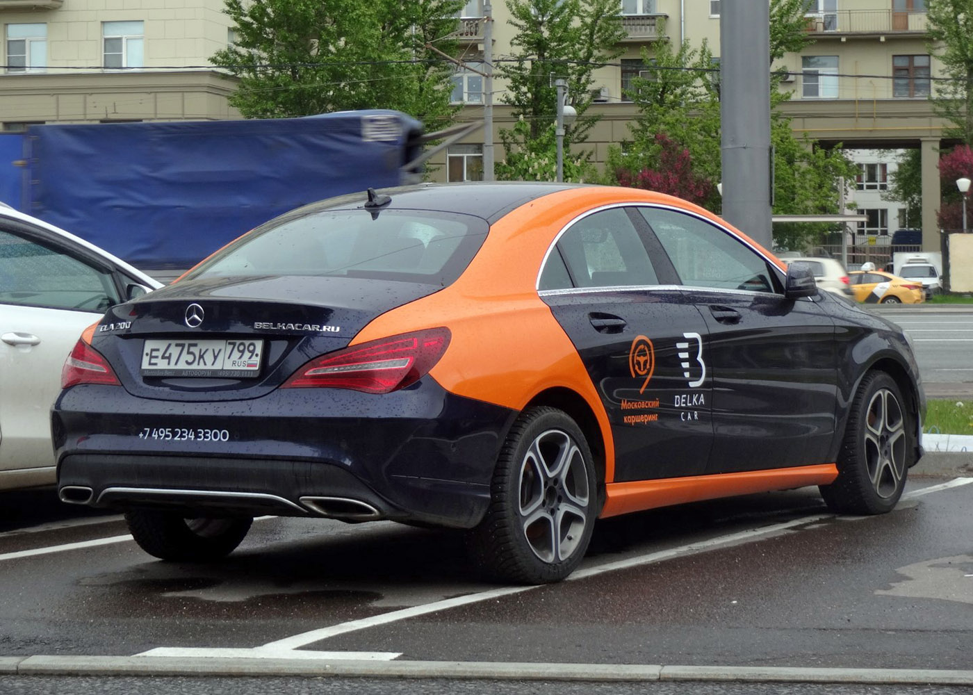 Москва, Mercedes-Benz CLA-Klasse № Е 475 КУ 799