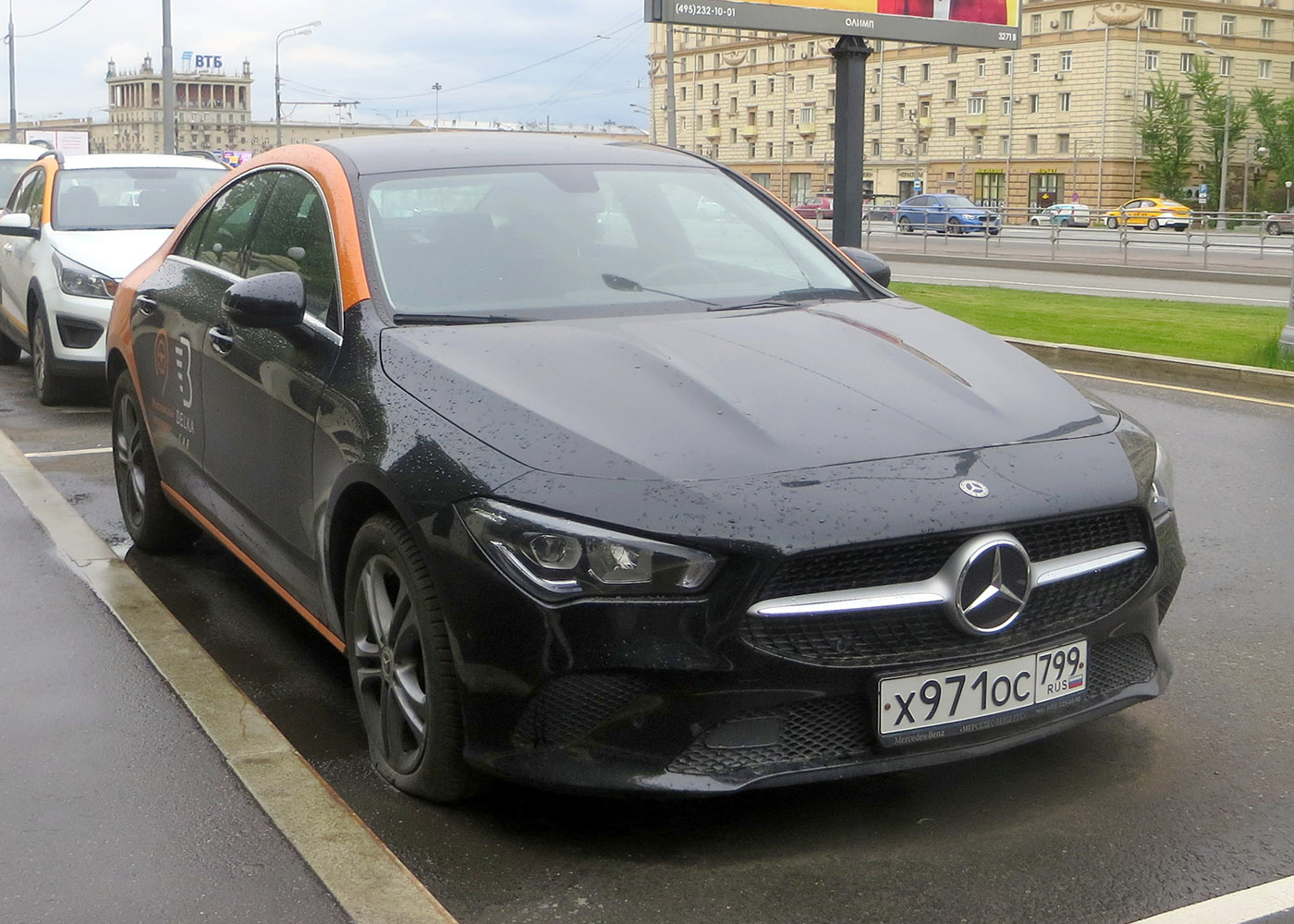 Москва, Mercedes-Benz CLA-Klasse № Х 971 ОС 799