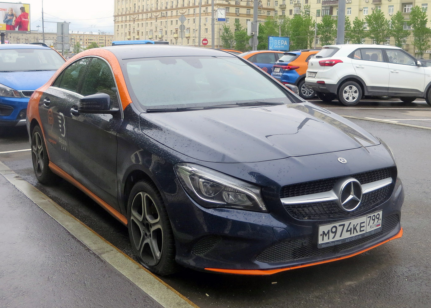 Москва, Mercedes-Benz CLA-Klasse № М 974 КЕ 799