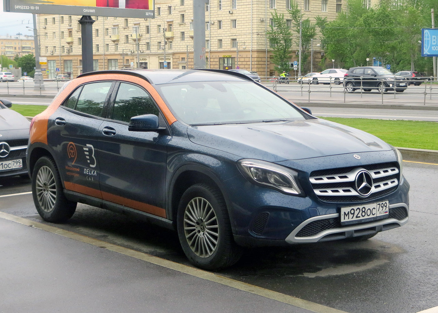 Москва, Mercedes-Benz GLA-Klasse № М 928 ОС 799