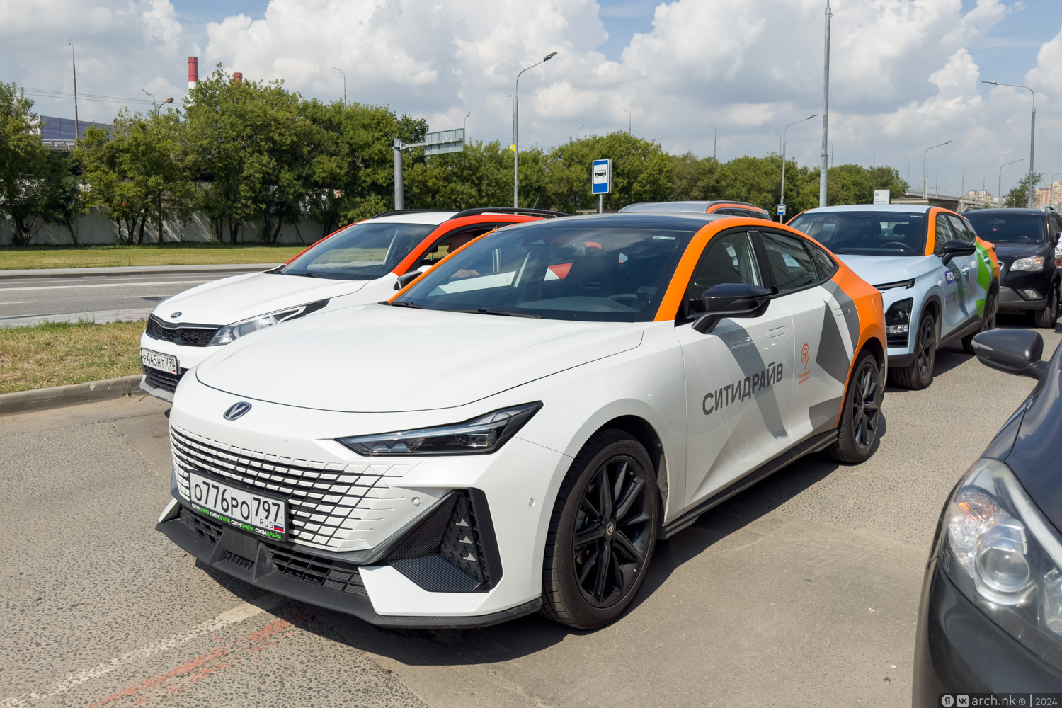 Москва, Changan UNI-V № О 776 РО 797