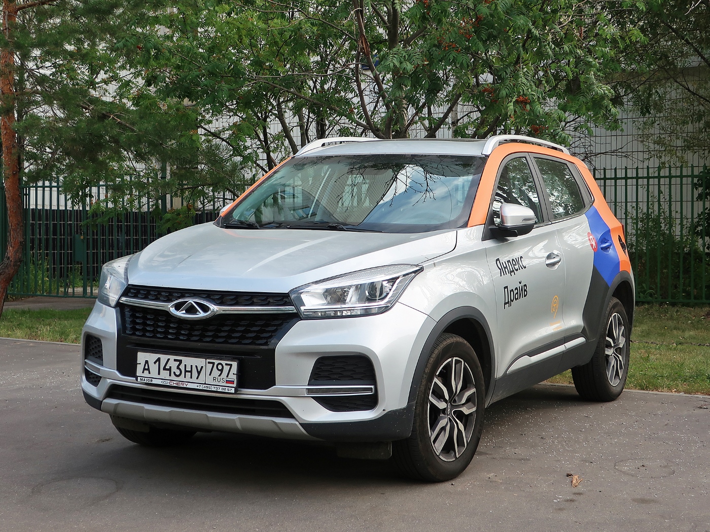 Москва, Chery Tiggo 4 № А 143 НУ 797