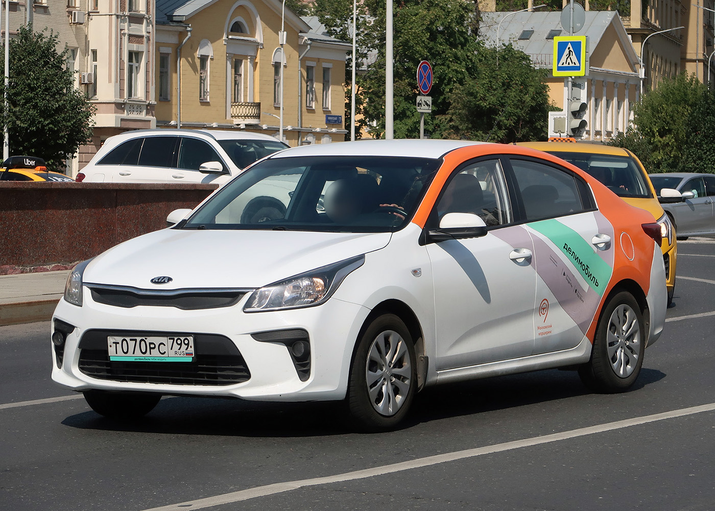 Москва, KIA Rio № Т 070 РС 799