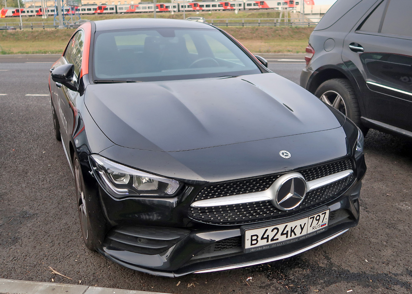 Москва, Mercedes-Benz CLA-Klasse № В 424 КУ 797