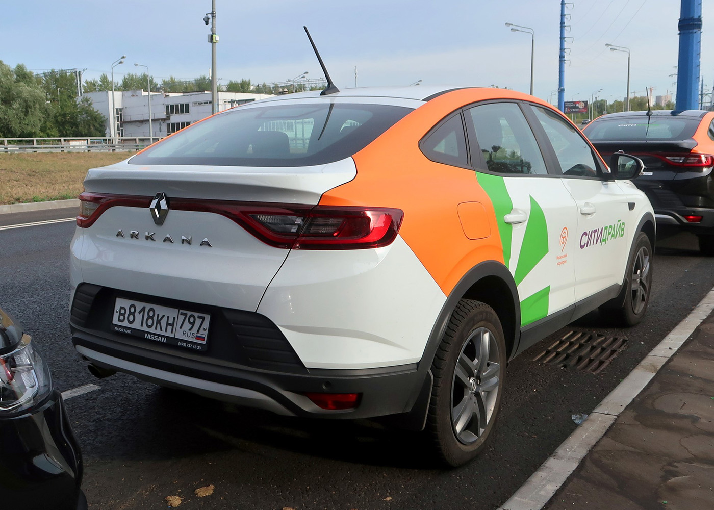 Москва, Renault Arkana № В 818 КН 797
