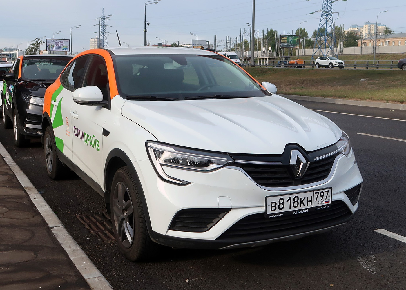 Москва, Renault Arkana № В 818 КН 797