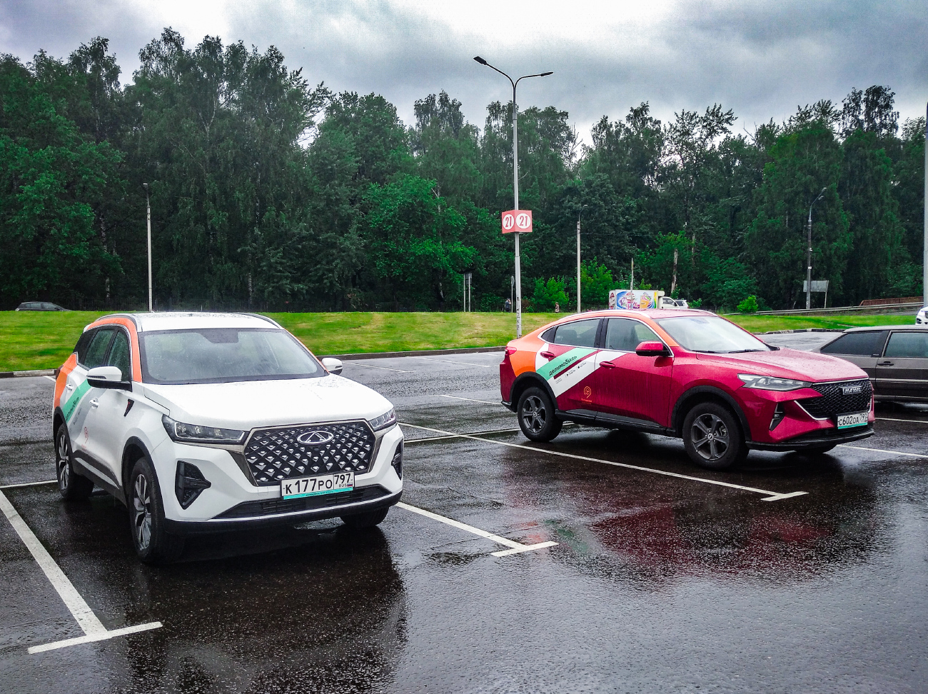 Москва, Chery Tiggo 7 № К 177 РО 797