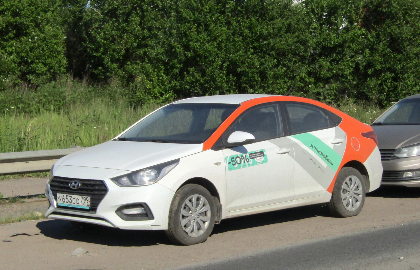 Санкт-Петербург, Hyundai Solaris № У 653 СО 799