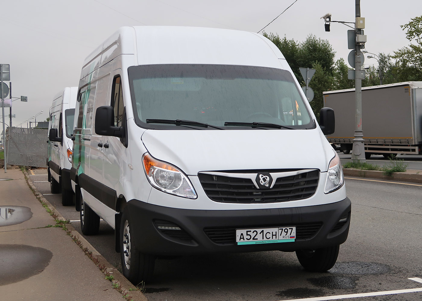 Москва, Sollers Atlant № А 521 СН 797