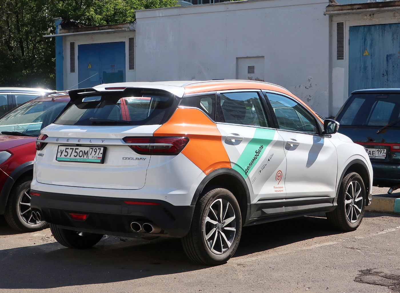 Москва, Geely Coolray № У 575 ОМ 797