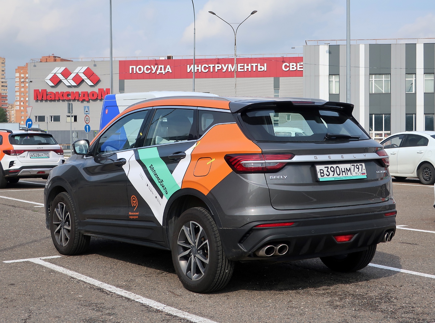 Москва, Geely Coolray № В 390 НМ 797