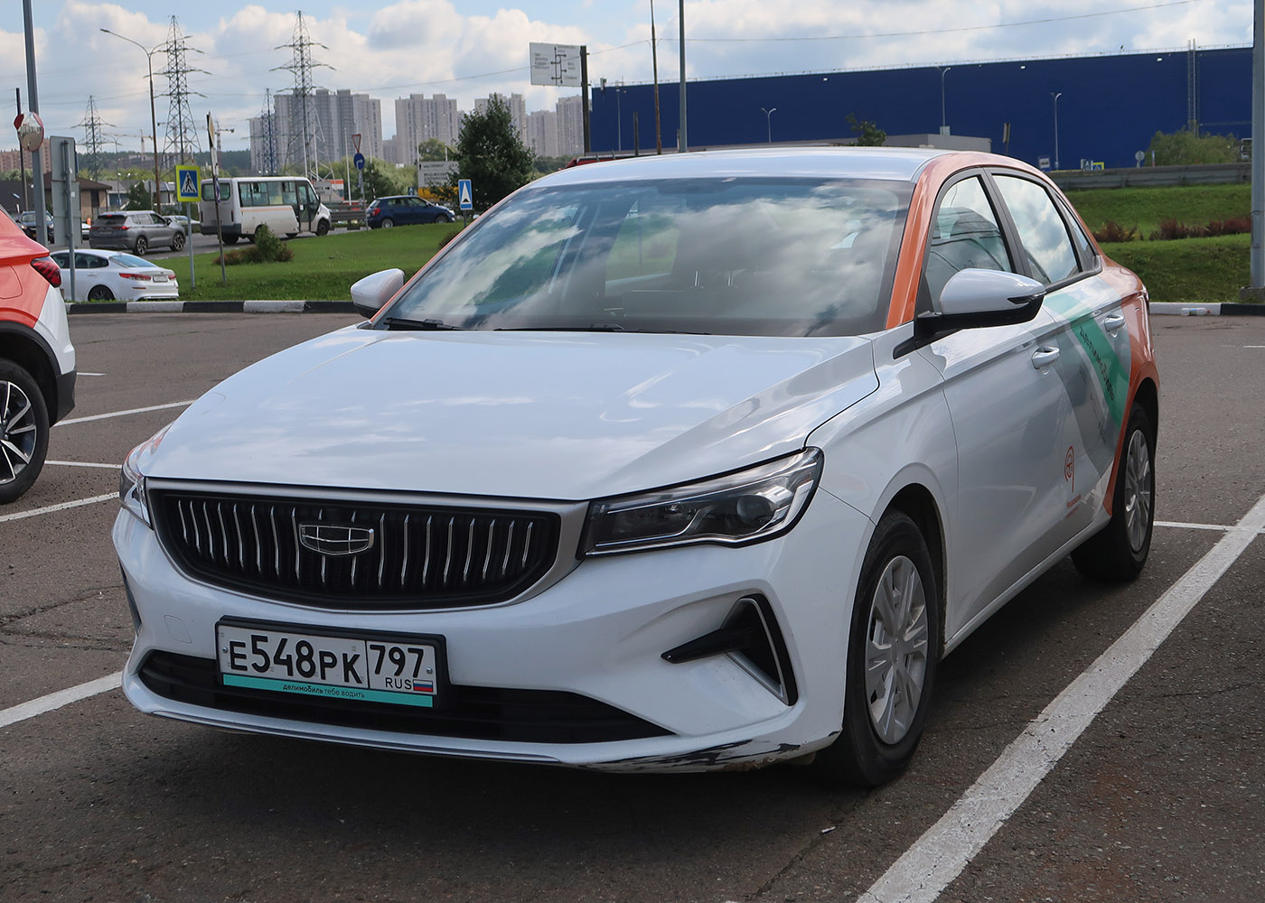 Москва, Geely Emgrand № Е 548 РК 797