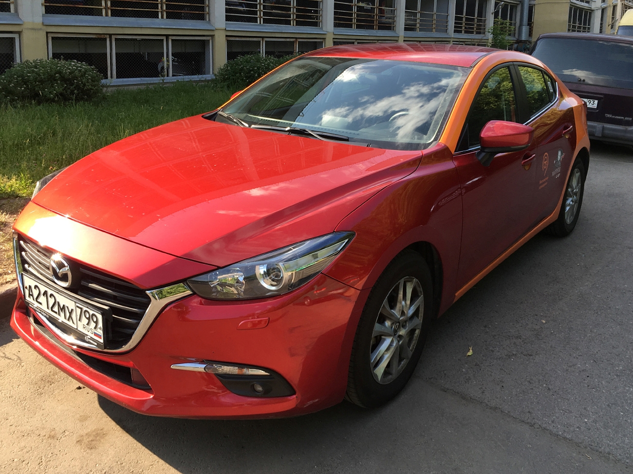 Москва, Mazda 3 № А 212 МХ 799