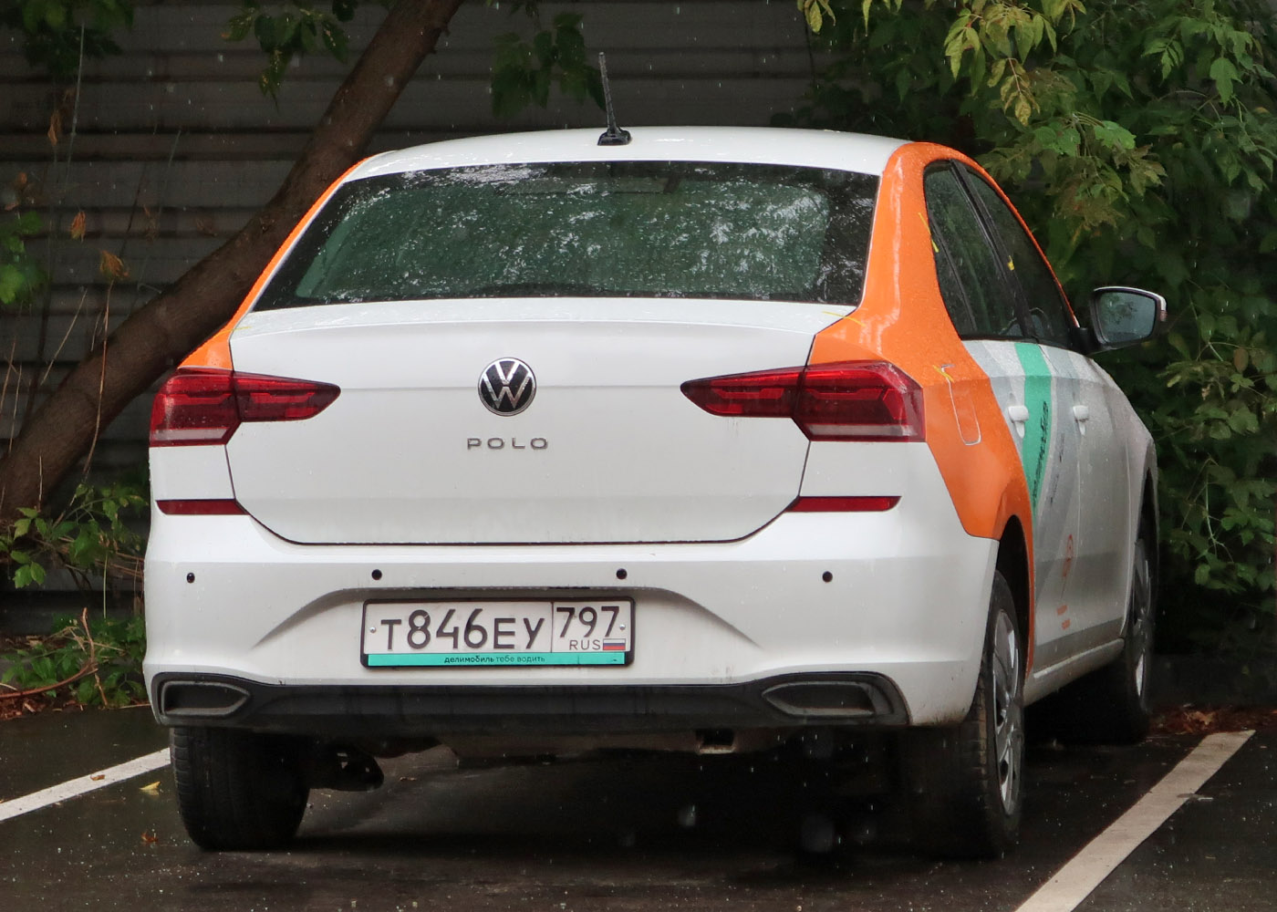 Москва, Volkswagen Polo № Т 846 ЕУ 797