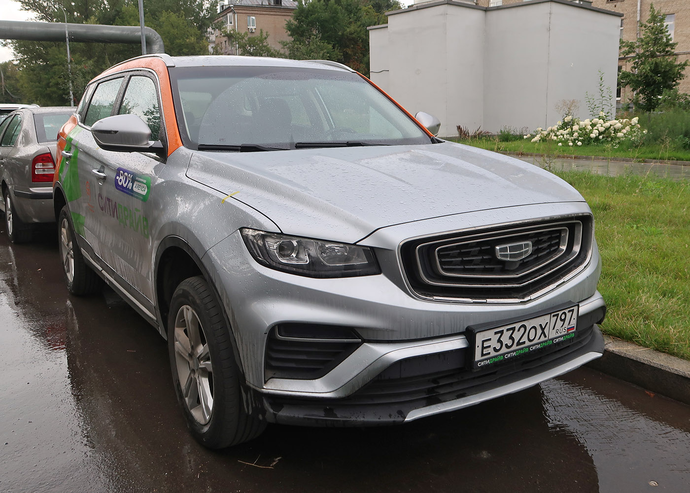 Москва, Geely Atlas № Е 332 ОХ 797