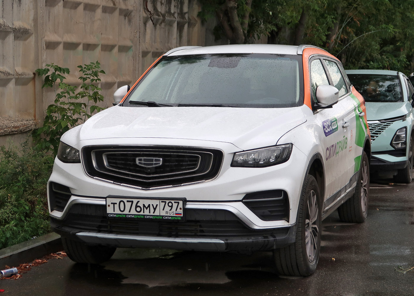 Москва, Geely Atlas № Т 076 МУ 797