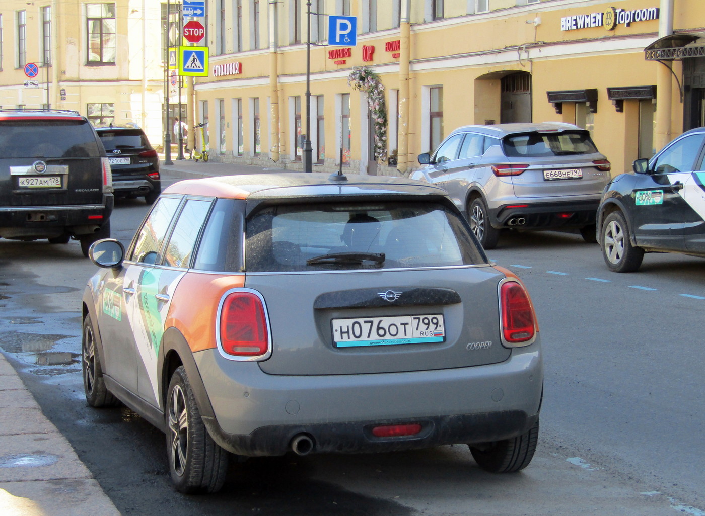 Санкт-Петербург, MINI Hatch № Н 076 ОТ 799