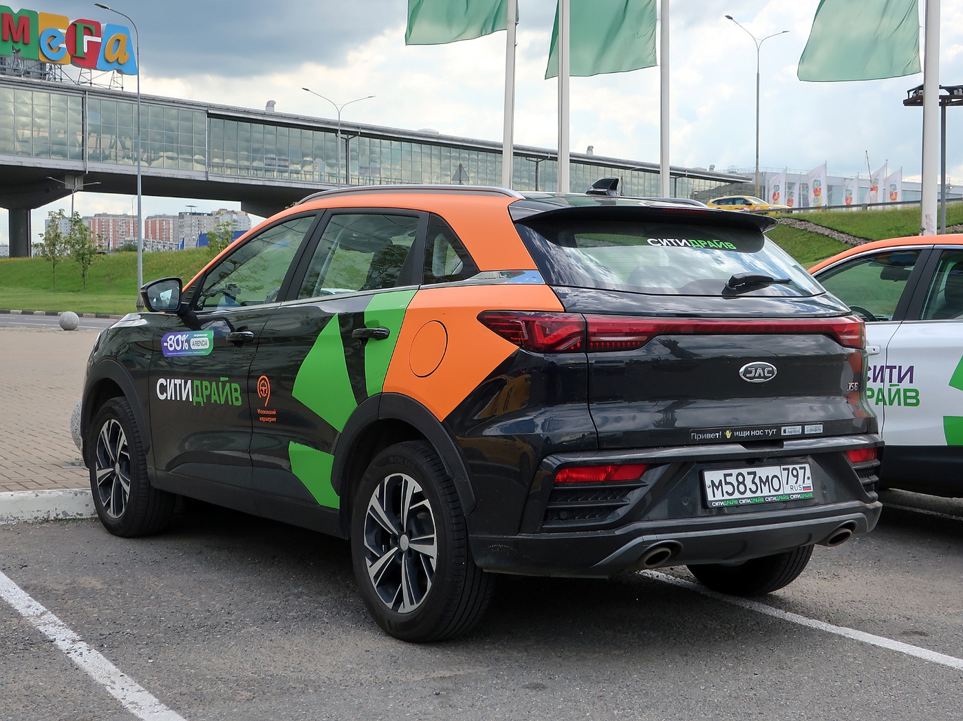 Москва, JAC JS6 № М 583 МО 797
