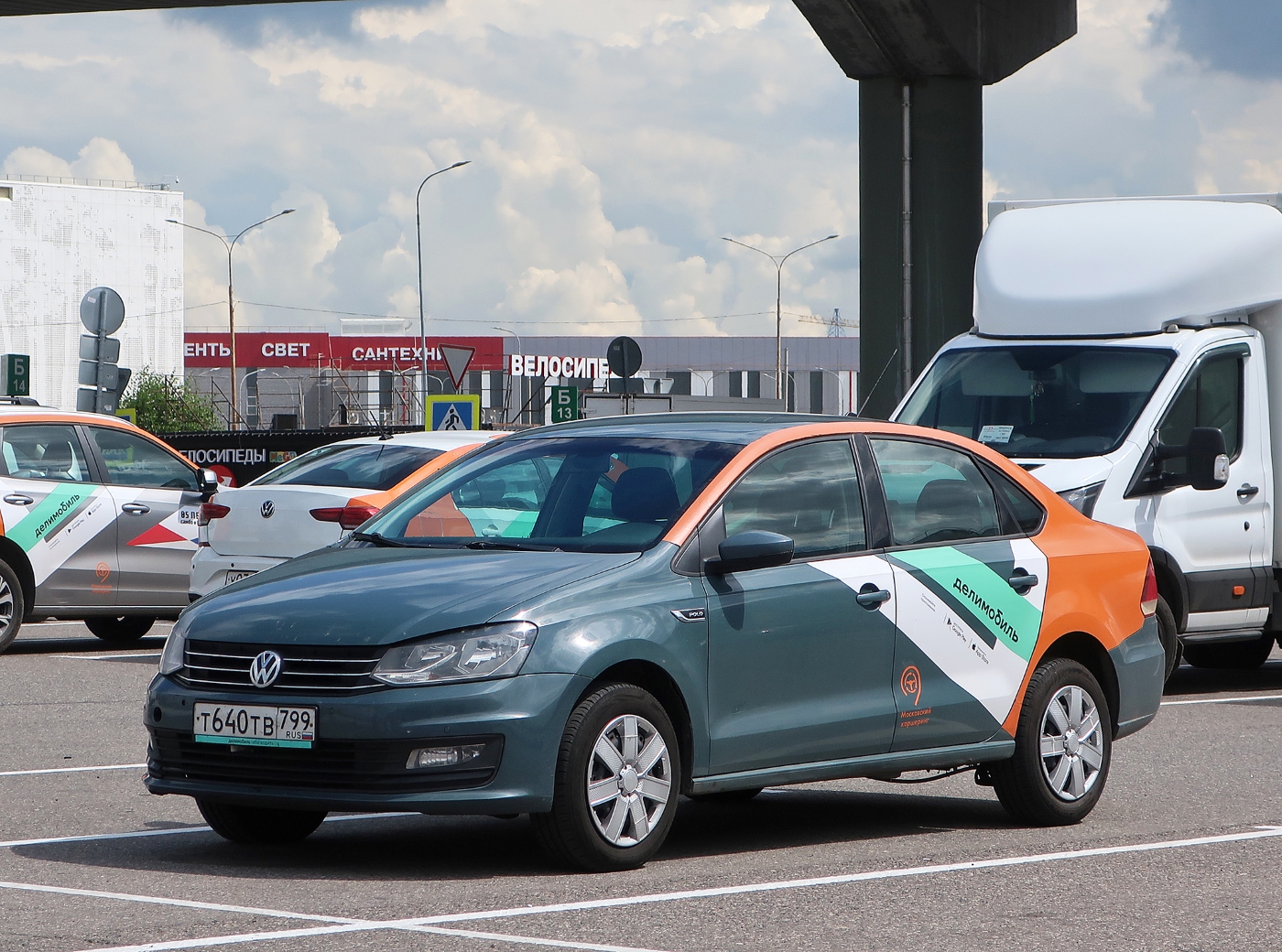 Москва, Volkswagen Polo № Т 640 ТВ 799
