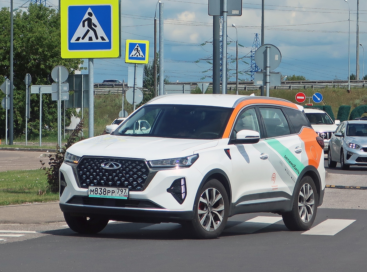Москва, Chery Tiggo 7 № М 838 РР 797