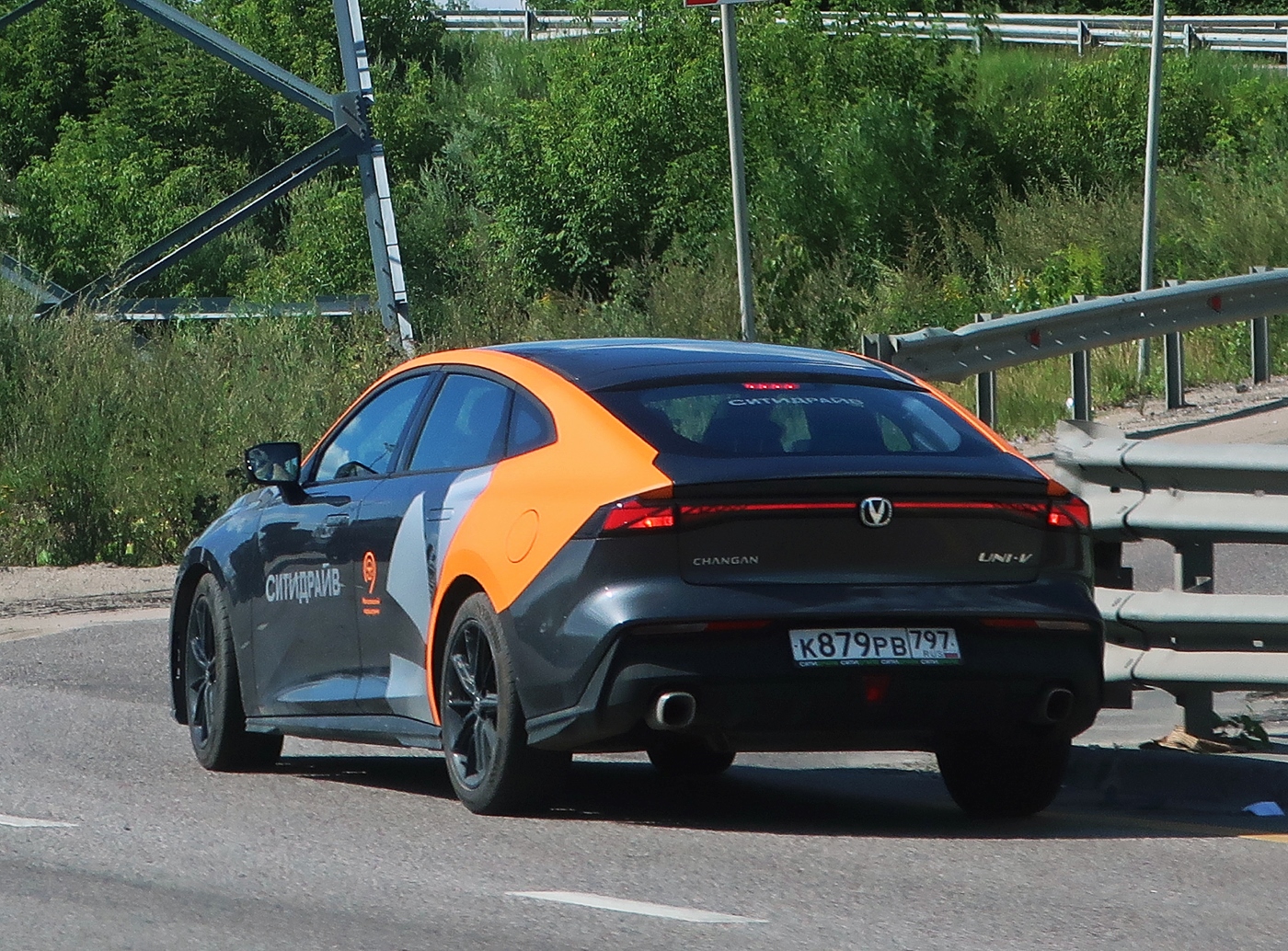 Москва, Changan UNI-V № К 879 РВ 797