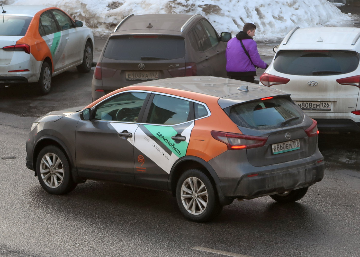 Москва, Nissan Qashqai № В 860 ЕМ 797