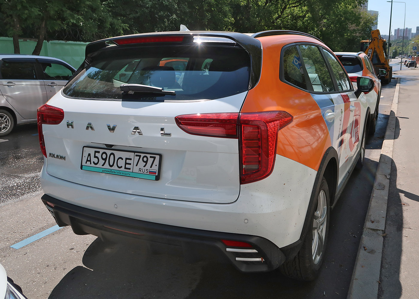 Москва, Haval Jolion № А 590 СЕ 797