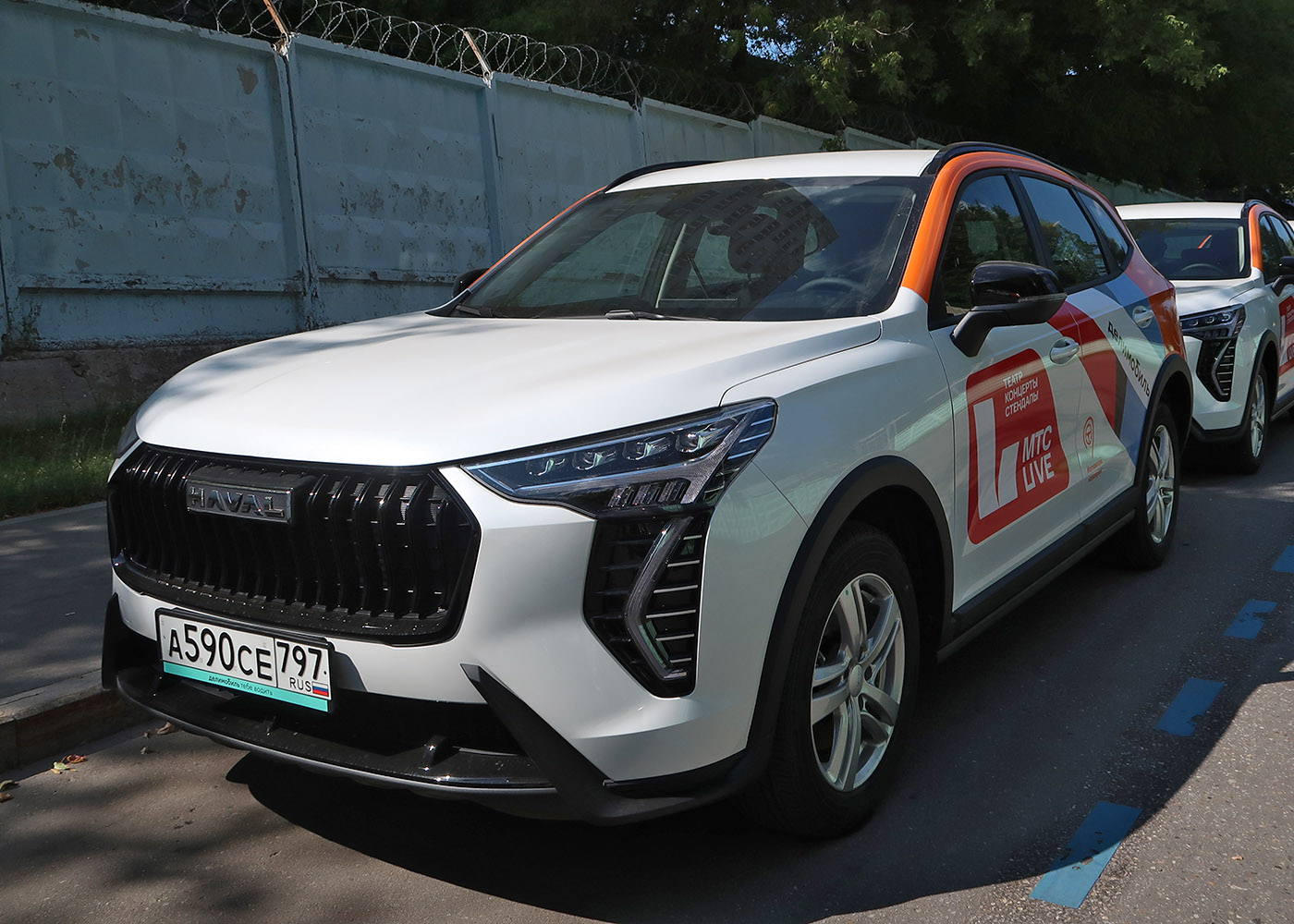 Москва, Haval Jolion № А 590 СЕ 797