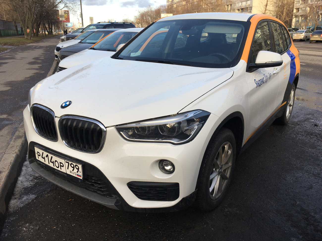 Москва, BMW X1 № Р 414 ОР 799