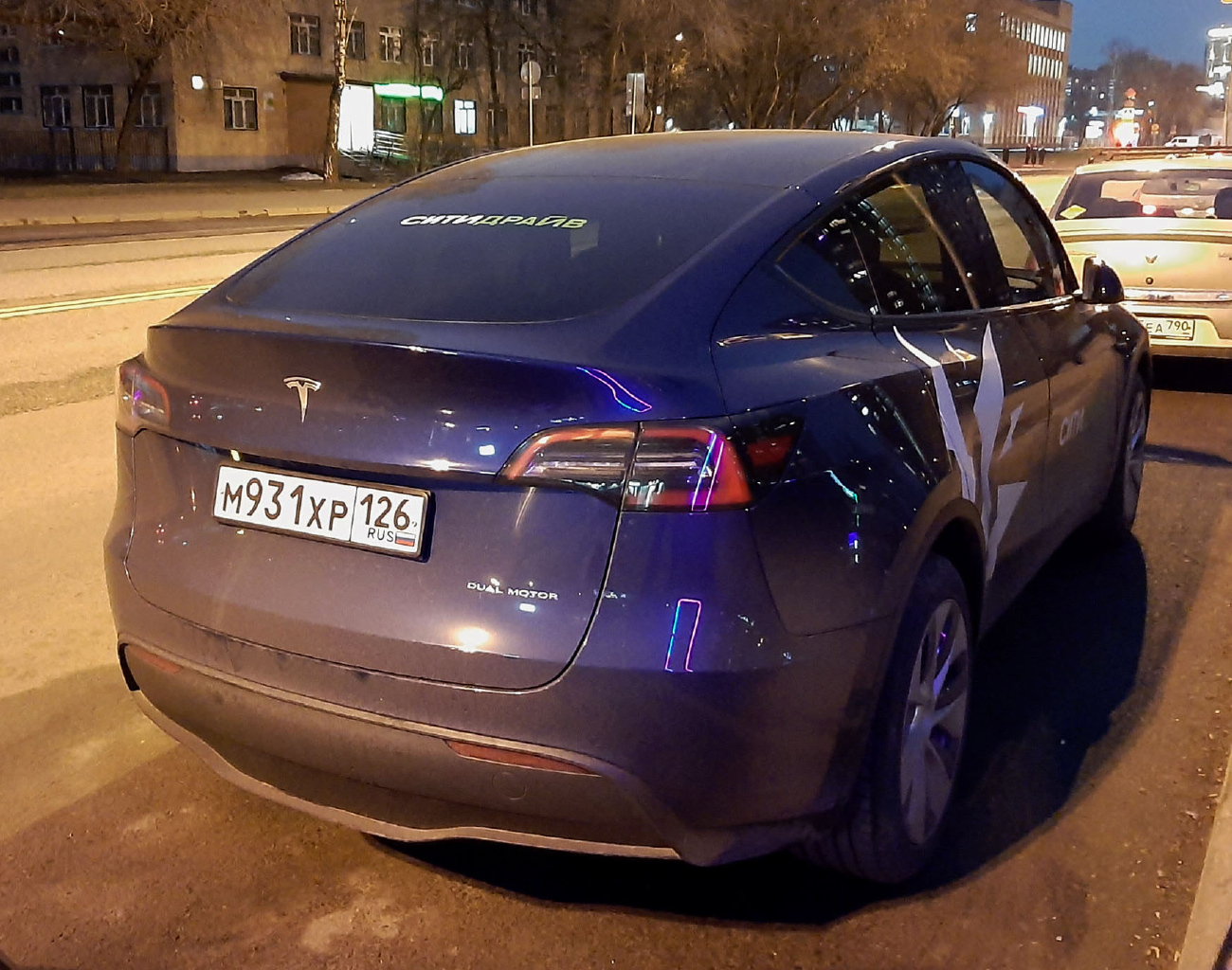 Москва, Tesla Model Y № М 931 ХР 126