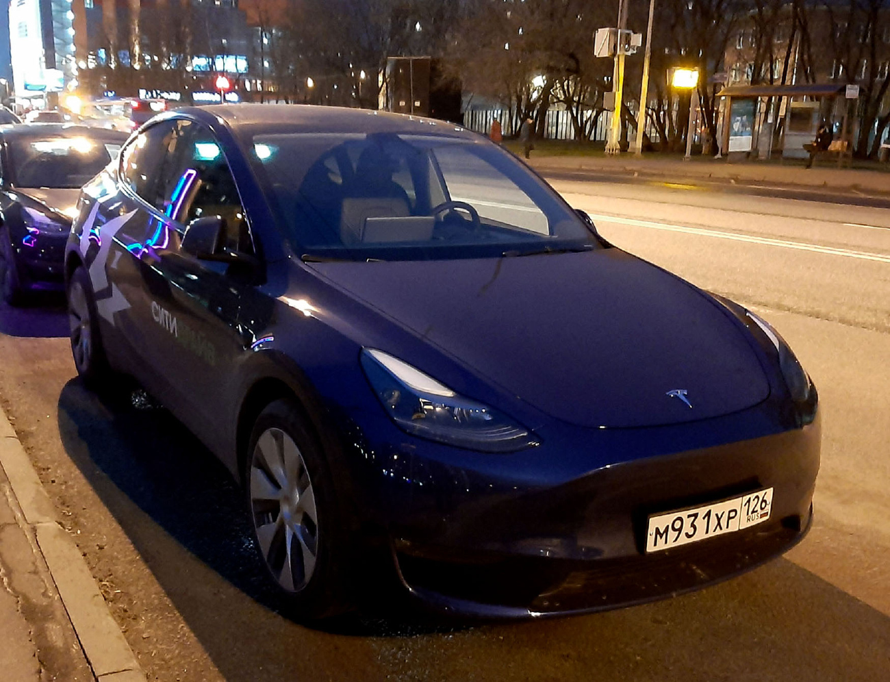 Москва, Tesla Model Y № М 931 ХР 126