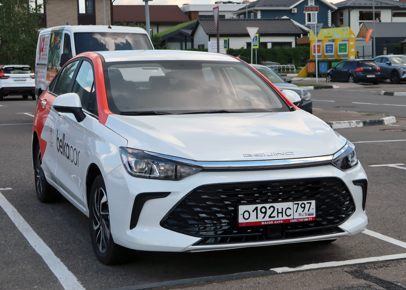 Москва, BAIC Beijing U5 № О 192 НС 797