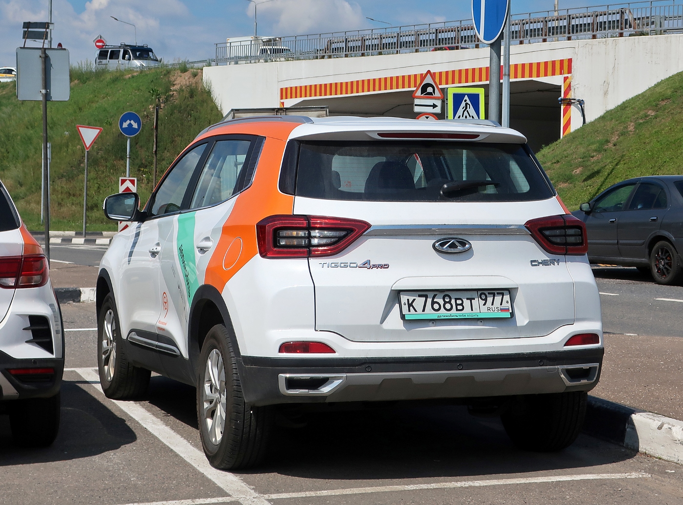 Москва, Chery Tiggo 4 № К 768 ВТ 977