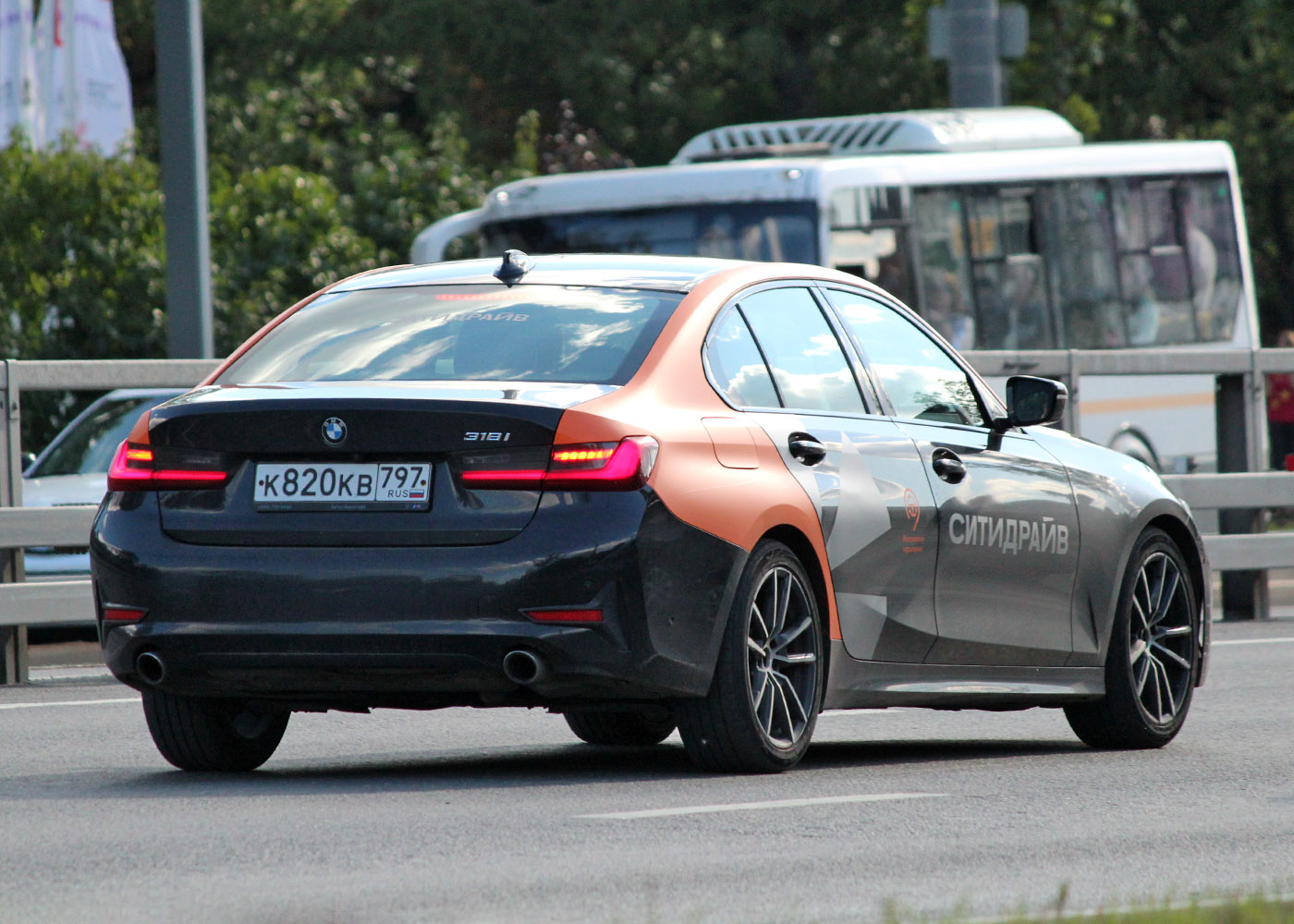 Москва, BMW 3 Series № К 820 КВ 797