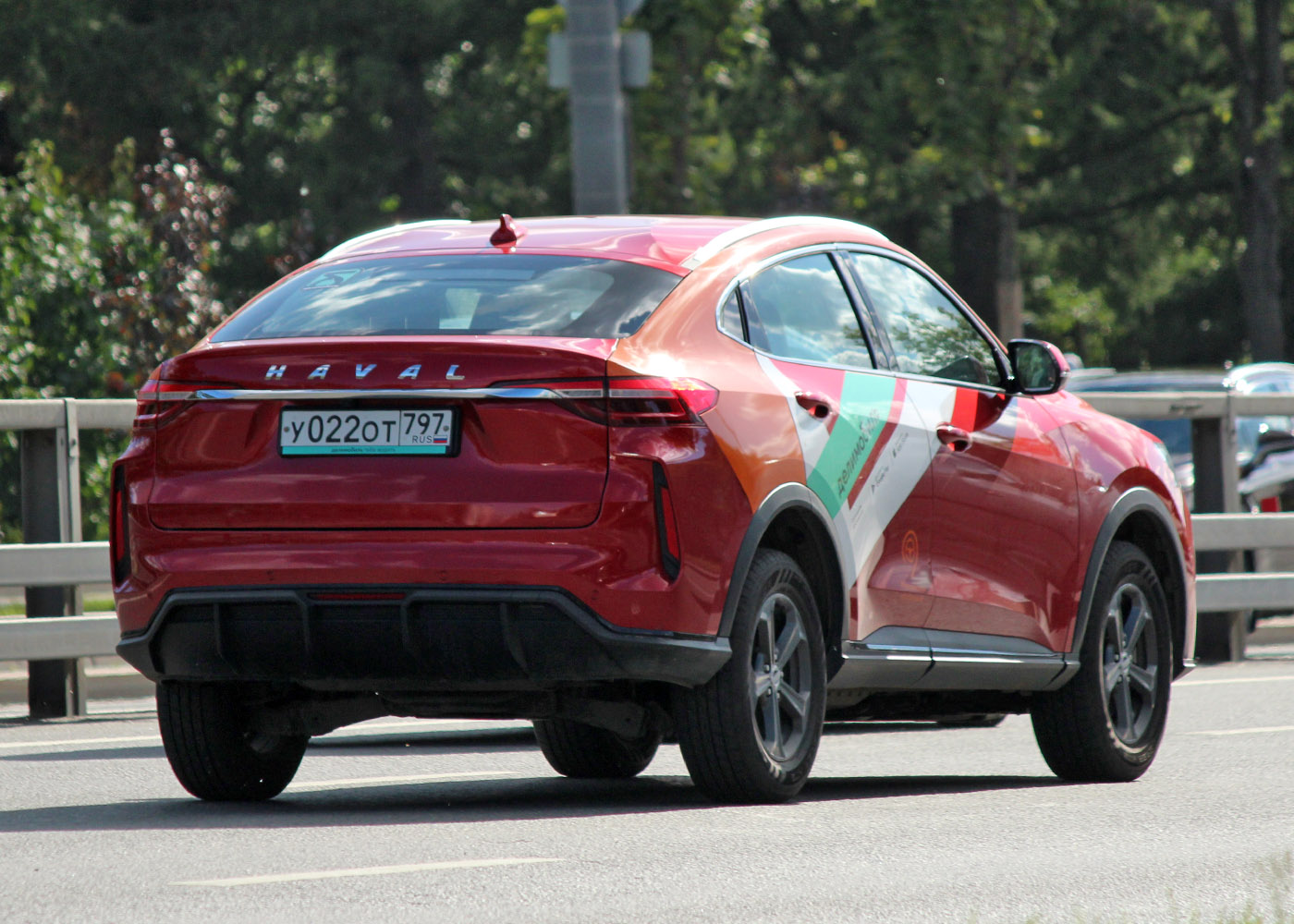 Москва, Haval F7 № У 022 ОТ 797