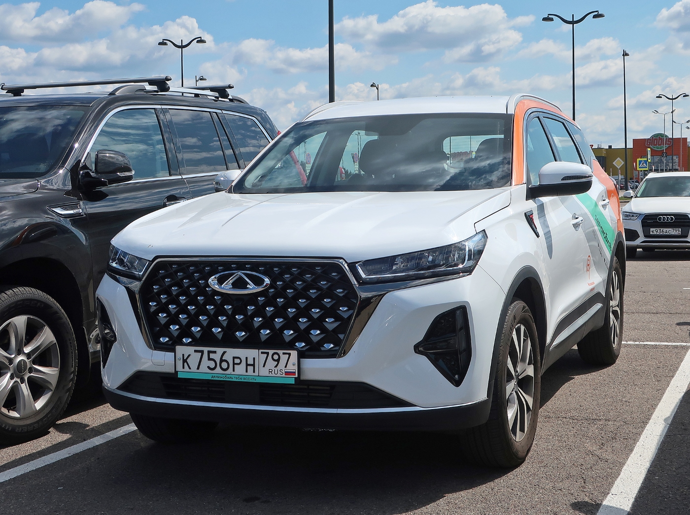 Москва, Chery Tiggo 7 № К 756 РН 797