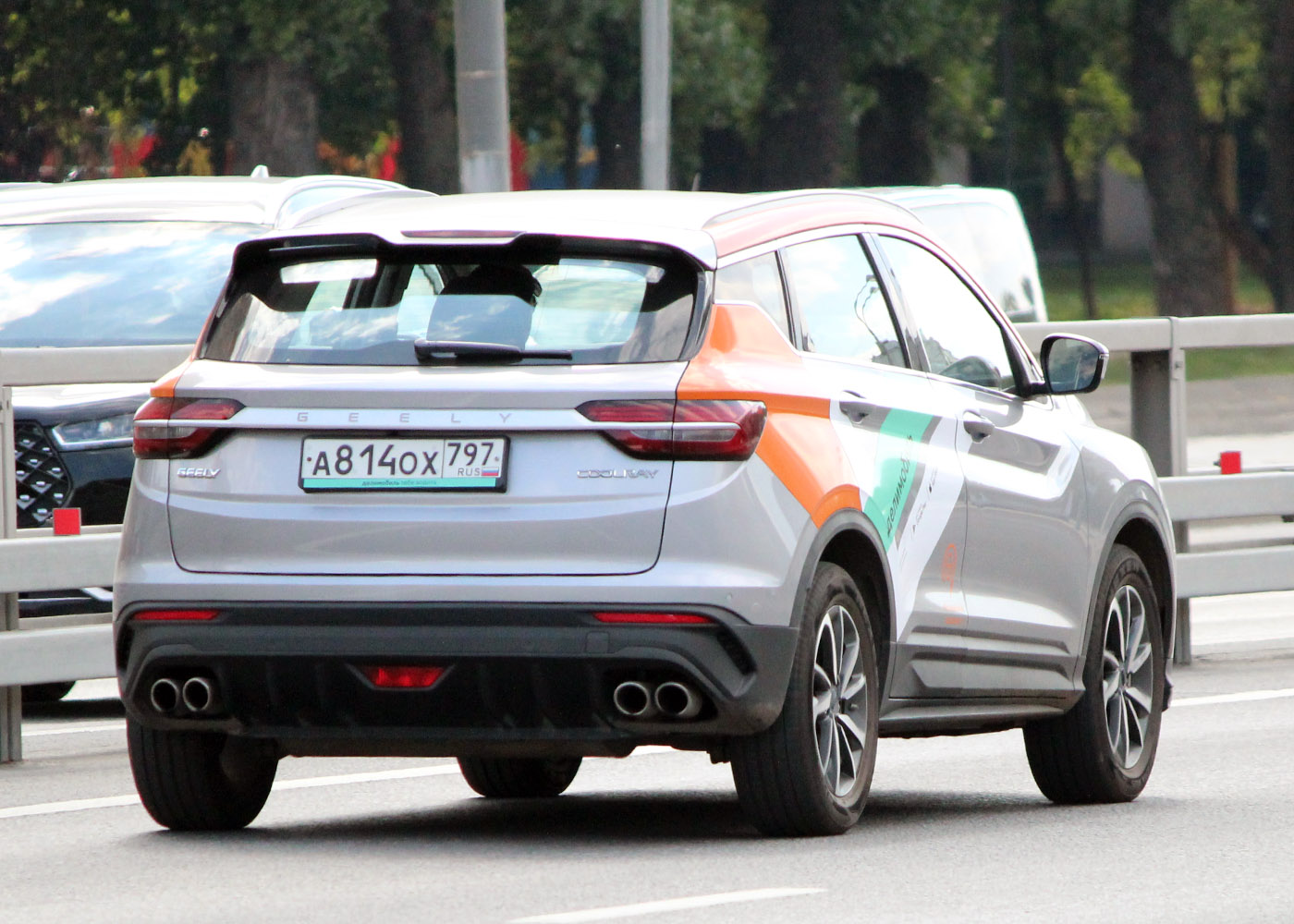 Москва, Geely Coolray № А 814 ОХ 797