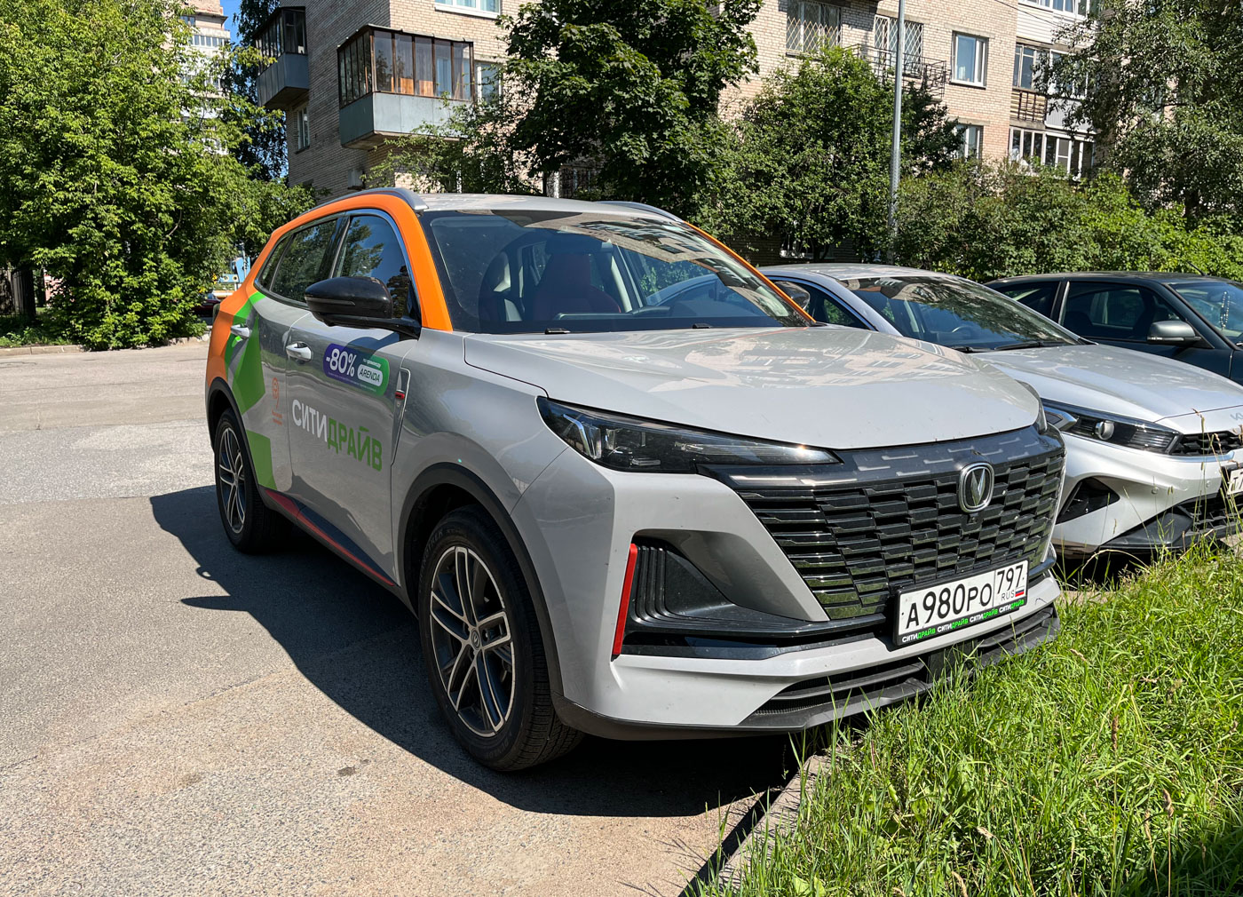 Санкт-Петербург, Changan CS55 / UNI-S № А 980 РО 797