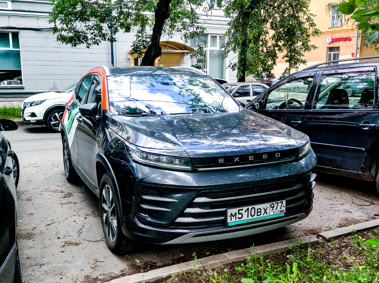 Москва, Exeed LX № М 510 ВХ 977