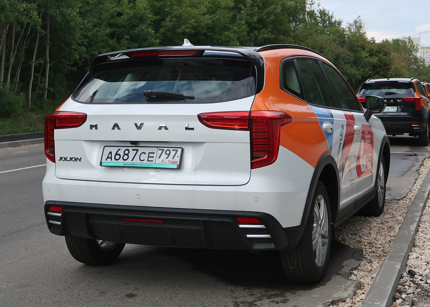 Москва, Haval Jolion № А 687 СЕ 797