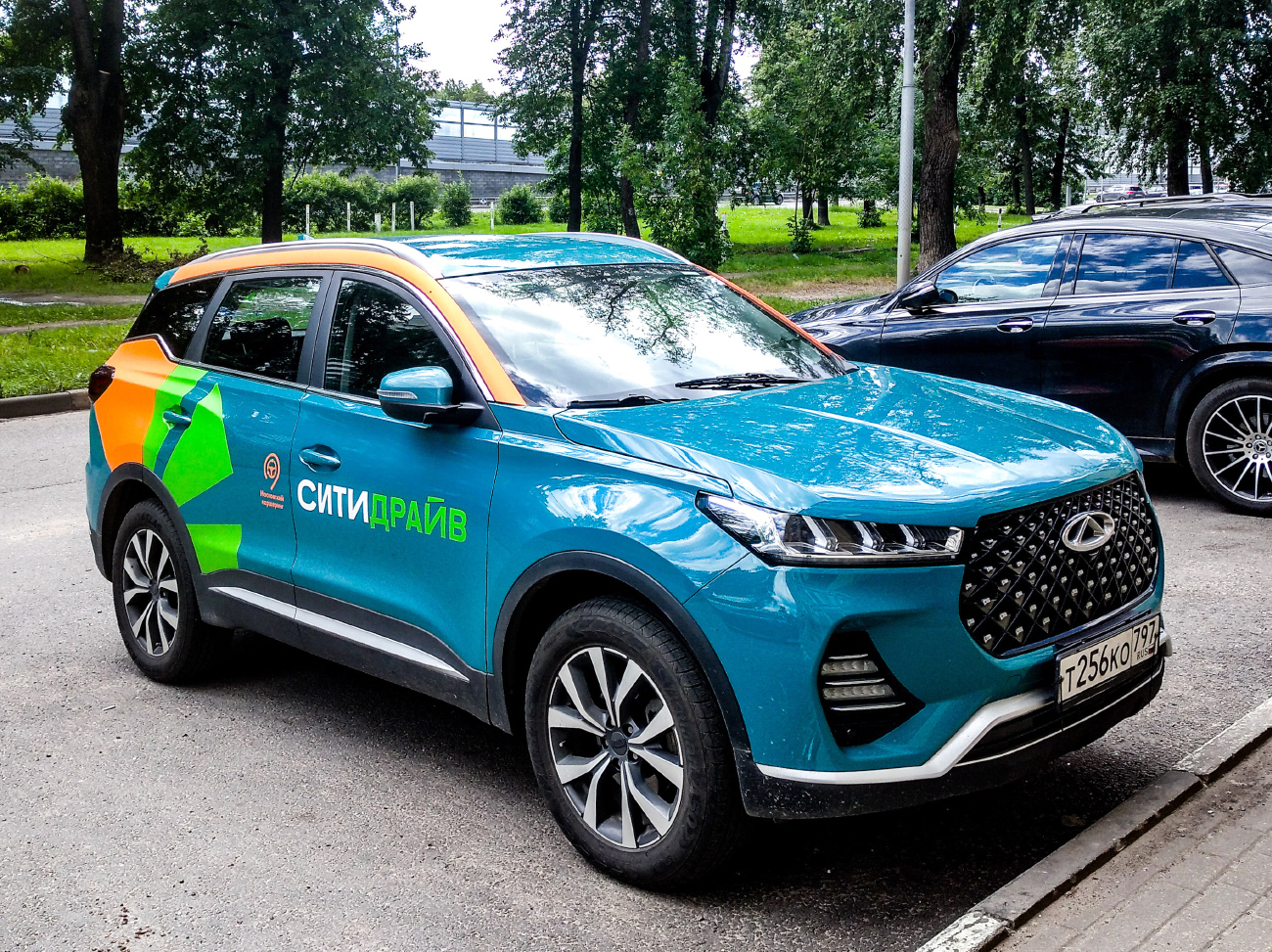Москва, Chery Tiggo 7 № Т 256 КО 797