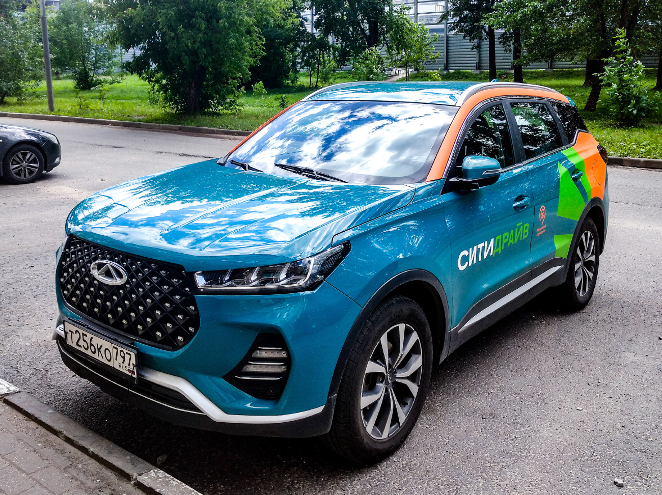 Москва, Chery Tiggo 7 № Т 256 КО 797