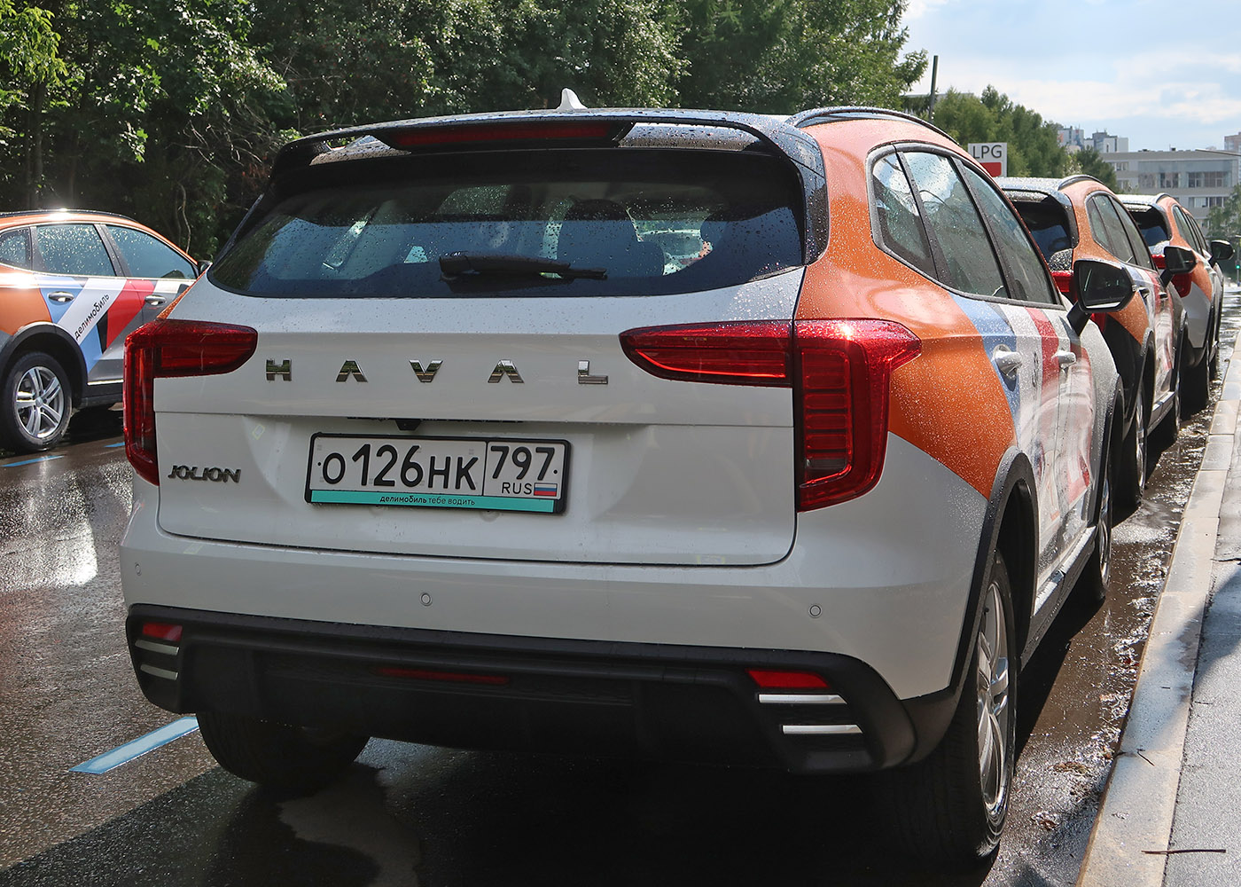 Москва, Haval Jolion № О 126 НК 797