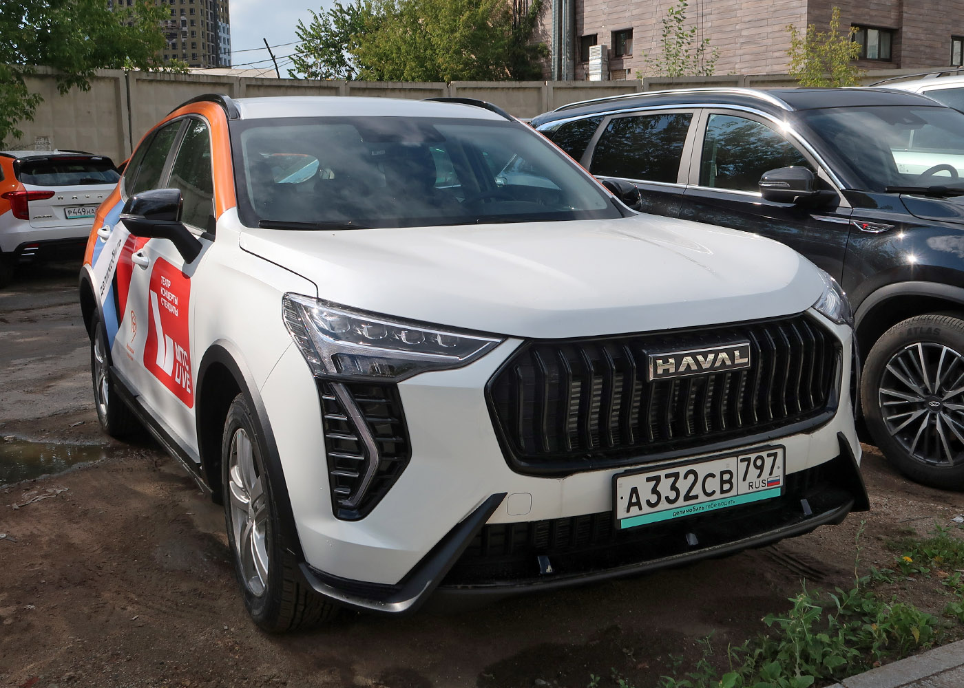 Москва, Haval Jolion № А 332 СВ 797