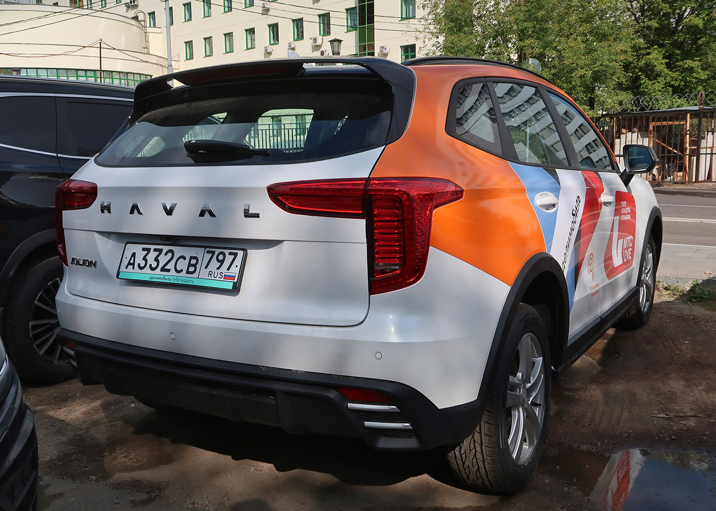 Москва, Haval Jolion № А 332 СВ 797