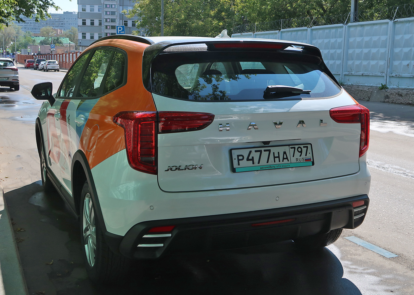 Москва, Haval Jolion № Р 477 НА 797