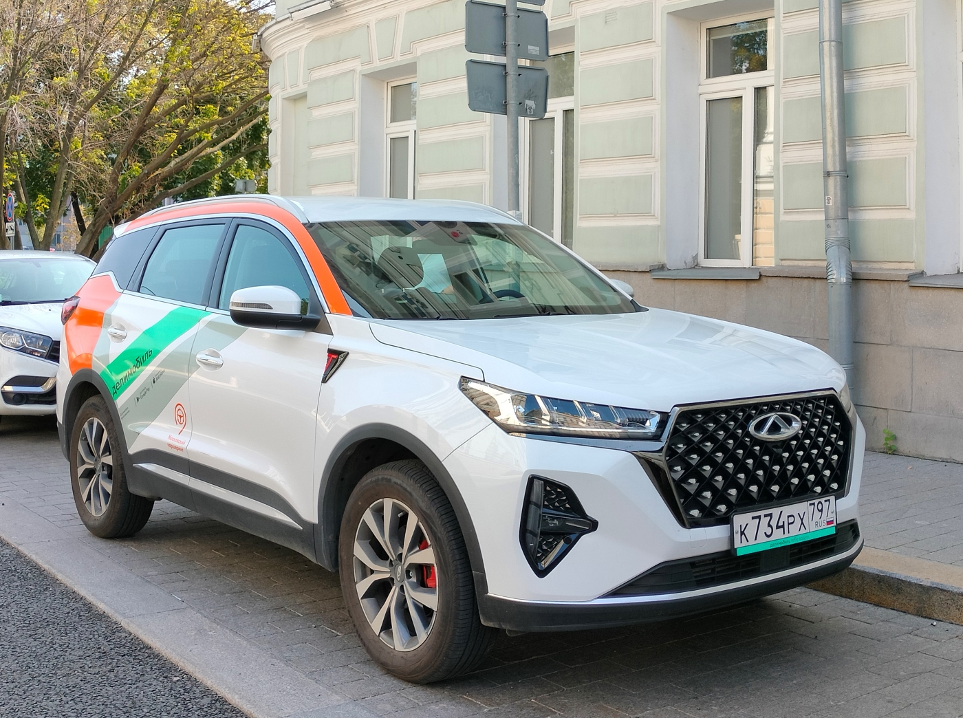 Москва, Chery Tiggo 7 № К 734 РХ 797