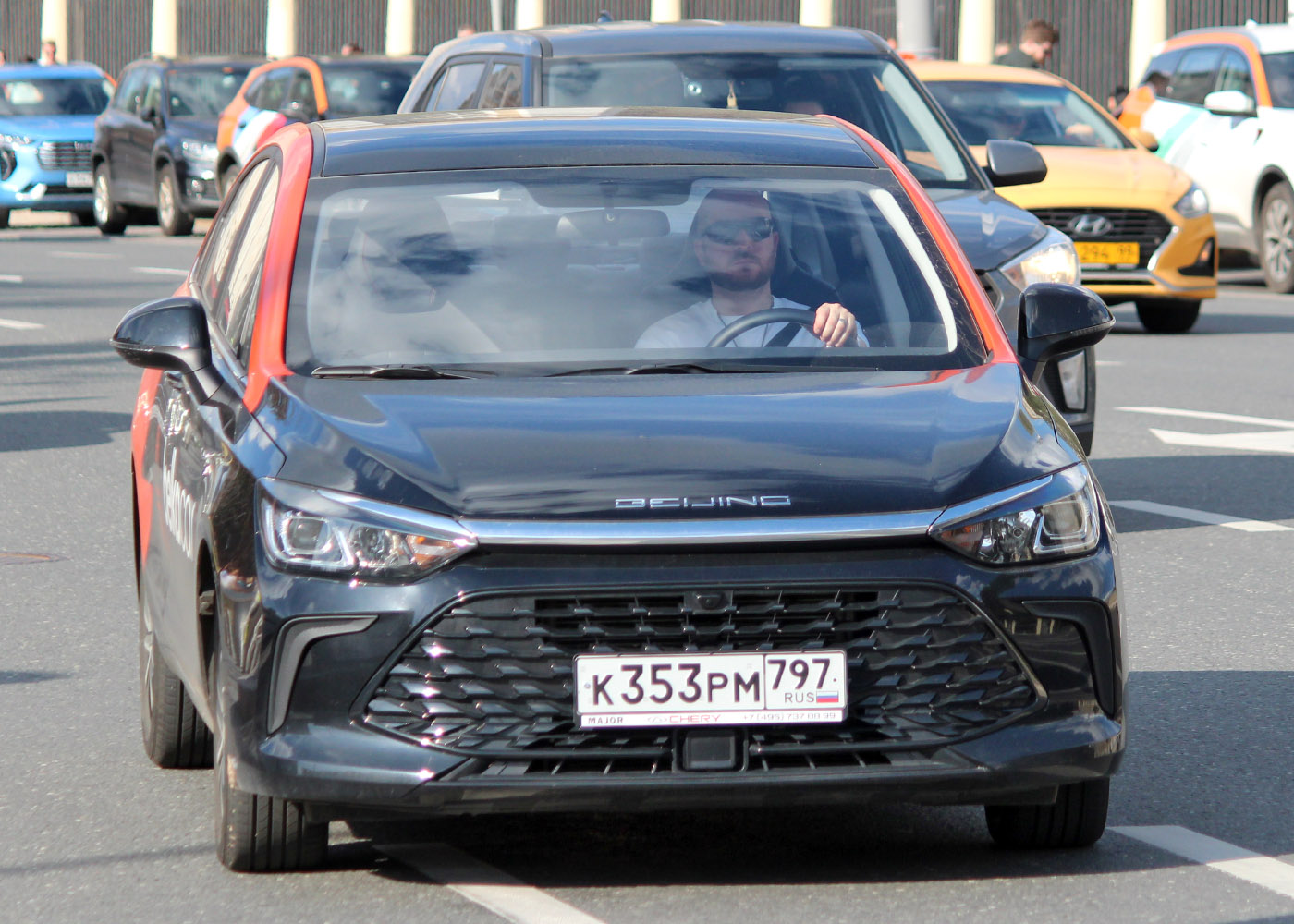 Москва, BAIC Beijing U5 № К 353 РМ 797