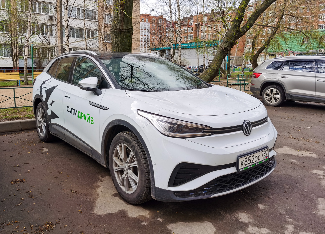Москва, Volkswagen ID.4 № К 852 ОС 797